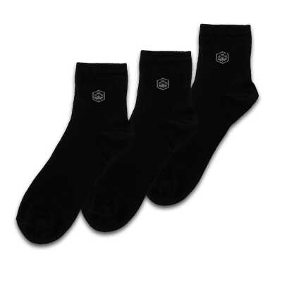 Lumberjack 5W Mb Danny 3Lu 33Ks1 5Pr Çorap Siyah Unisex Çorap - 4