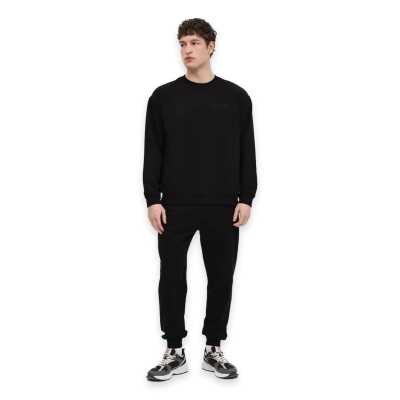 Lumberjack 5W Mb Fupra 16Fc-02 5P Sweat Siyah Erkek Sweatshirt - 4