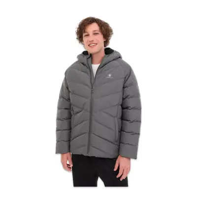 Lumberjack 5W Ml Adalbert Coat 5Pr Water Repellent Mont Gri Erkek Mont - 1
