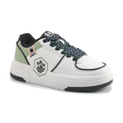 Lumberjack 5W Sempre 5Pr Günlük Sneakers Yeşil Kadın Spor Ayakkabı - 4