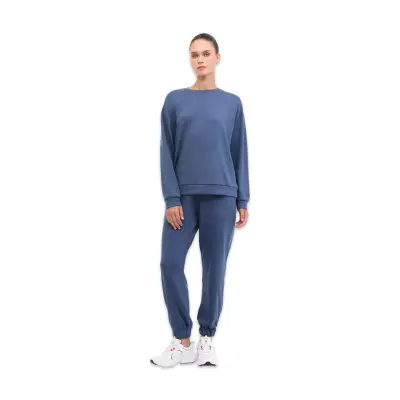 Lumberjack 5W Wb 22Camila-P Ct695 5Pr Jogger Eşofman Alti Mavi Kadın Eşofman Altı - 3