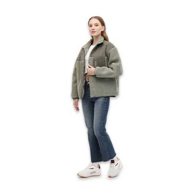 Lumberjack 5W Wl 6Regina 6Gf1003 5Pr Jacket Haki Kadın Ceket - 3