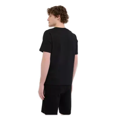 Lumberjack 6M Ml Messus 11Urbng2022 6Fx Kısa Kolu Siyah Unisex T-Shirt - Lumberjack (1)