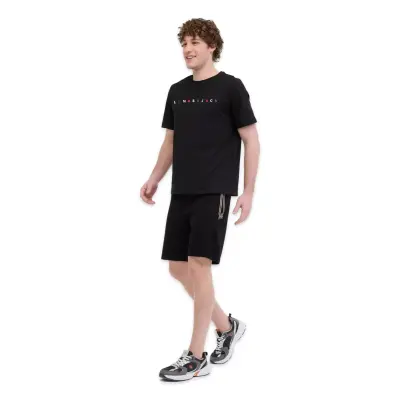 Lumberjack 6M Ml Messus 11Urbng2022 6Fx Kısa Kolu Siyah Unisex T-Shirt - 3