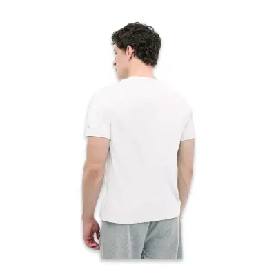 Lumberjack 6M Ml Ulrich 11Id1-100 6Fx Kırık Beyaz Unisex T-Shirt - 2