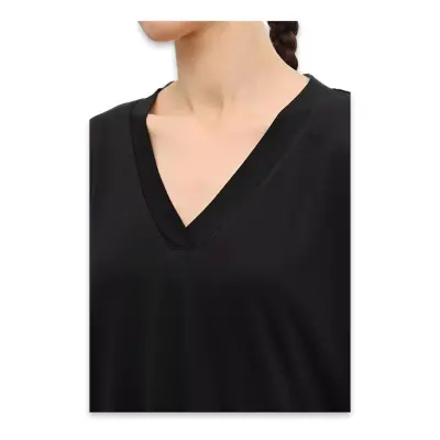 Lumberjack 6M Wl 11Level 6Fx Kısa Kolu Siyah Kadın T-Shirt - 4