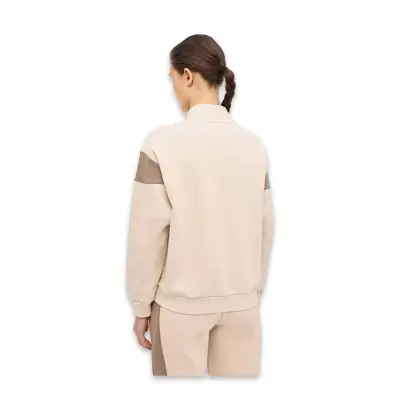 Lumberjack 6M Wl 18Merybel-Fz2 6Fx Sweat Bej Kadın Sweatshirt - 6