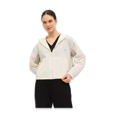 Lumberjack 6M Wl 8Loren 6Fx Yağmurluk Krem Kadın Ceket 