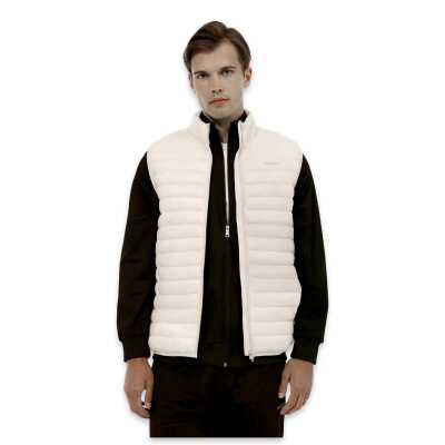 Lumberjack 6W Ml 4Star Vest 6Pr Suya Dirençli Şişme Yelek Krem Erkek Yelek - Lumberjack