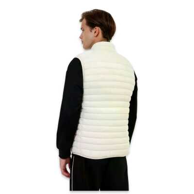 Lumberjack 6W Ml 4Star Vest 6Pr Suya Dirençli Şişme Yelek Krem Erkek Yelek - Lumberjack (1)
