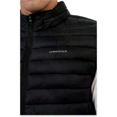 Lumberjack 6W Ml 4Star Vest 6Pr Suya Dirençli Şişme Yelek Siyah Erkek Yelek - 4