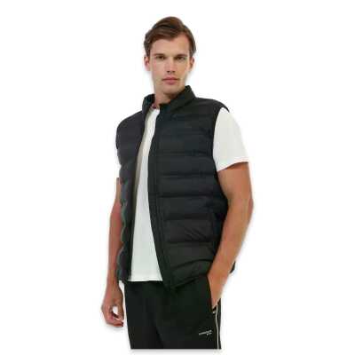Lumberjack 6W Ml 4Upstar Vest 6Pr Water Repellent Yelek Siyah Erkek Yelek - Lumberjack
