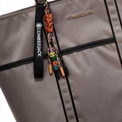 Lumberjack 6W Tex Seri Shopper 6Pr 30X27X9 Kol Vizon Kadın Çanta - Lumberjack (1)