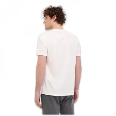 Lumberjack Ct100 Basic Pes C Neck T Kırık Beyaz Erkek T-Shirt - 2