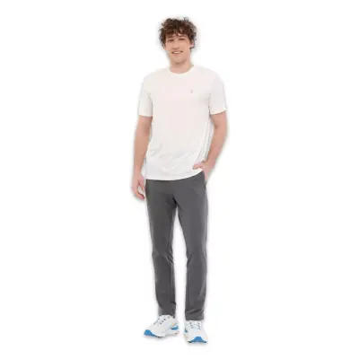 Lumberjack Ct100 Basic Pes C Neck T Kırık Beyaz Erkek T-Shirt - 3