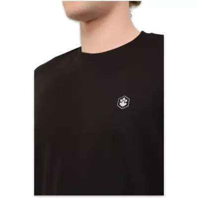 Lumberjack Ct100 Basic Pes C Neck T Siyah Erkek T-Shirt - 4