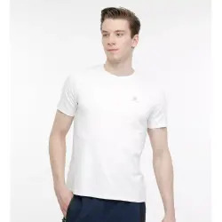 Lumberjack Ct110 Modal C Neck Beyaz Erkek T-Shirt 