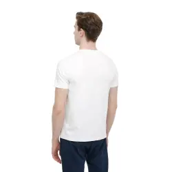 Lumberjack Ct110 Modal C Neck Beyaz Erkek T-Shirt - 2