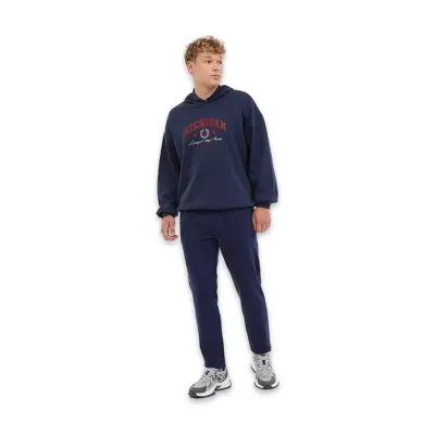 Lumberjack Ct121 Basic Track Eşofman Alti Lacivert Erkek Eşofman Altı - 3