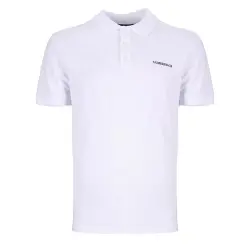 Lumberjack Ct953 101079283 Basic Polo Beyaz Erkek T-Shirt 