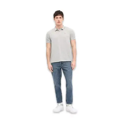 Lumberjack Ct953 101079283 Basic Polo Gri Erkek T-Shirt - 3
