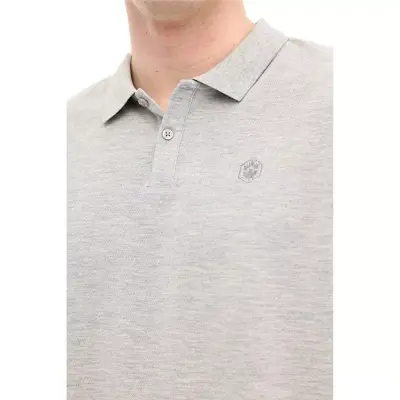 Lumberjack Ct953 101079283 Basic Polo Gri Erkek T-Shirt - 4