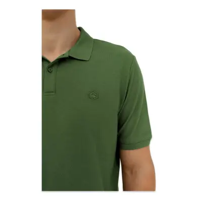 Lumberjack Ct953 101079283 Basic Polo Haki Erkek T-Shirt - 5