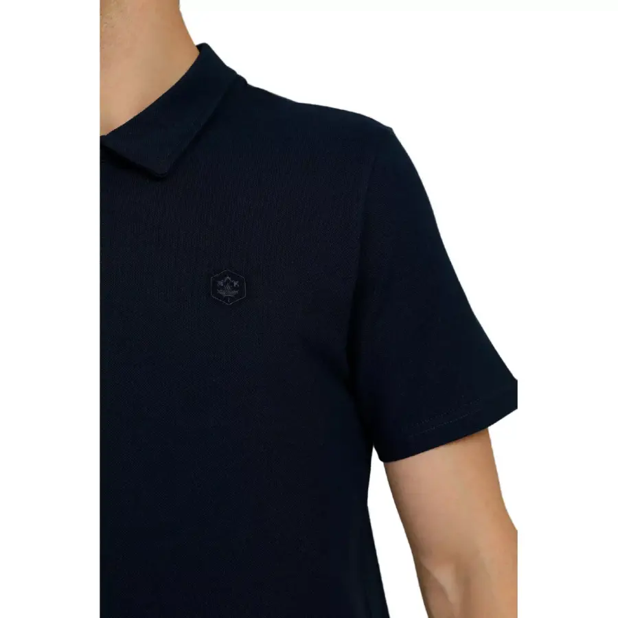 Lumberjack Ct953 101079283 Basic Polo Lacivert Erkek T-Shirt - 4