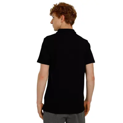 Lumberjack Ct953 101079283 Basic Polo Siyah Erkek T-Shirt - 2