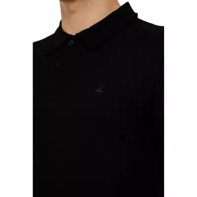 Lumberjack Ct953 101079283 Basic Polo Siyah Erkek T-Shirt - 3