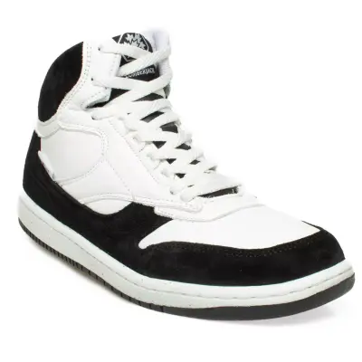 Lumberjack Mark Hi Deri Günlük Sneakers Siyah Erkek Spor Ayakkabı - 1