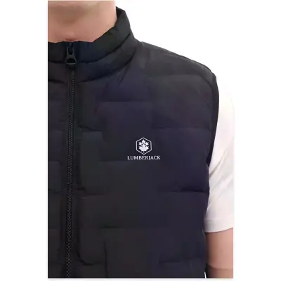 Lumberjack Ml Amott Vest 6Fx Yelek Siyah Erkek Yelek - 4