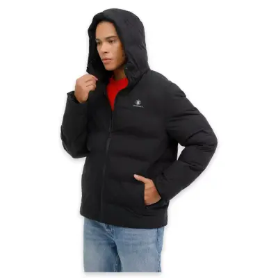 Lumberjack Ml Nolan Coat 2Sn22 Suya Dirençli Siyah Erkek Mont - 3