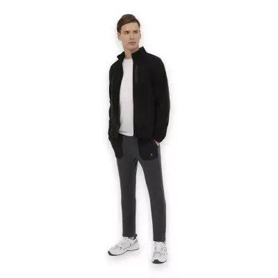 Lumberjack 7Sn165 Nordic Polar Siyah Erkek Sweatshirt - 3
