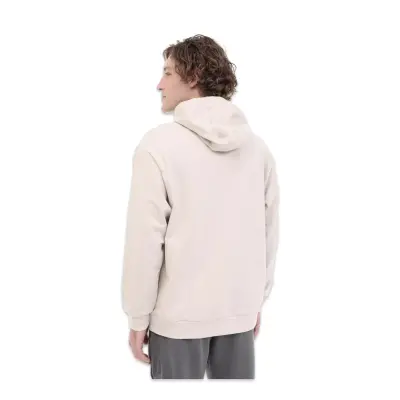 Lumberjack Sn73 1011766330 Basic Hoodie Sweat Bej Erkek Sweatshirt - 2