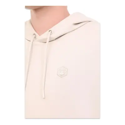 Lumberjack Sn73 1011766330 Basic Hoodie Sweat Bej Erkek Sweatshirt - 4