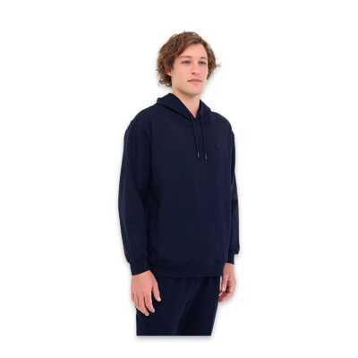 Lumberjack Sn73 1011766330 Basic Hoodie Sweat Lacivert Erkek Sweatshirt - 1