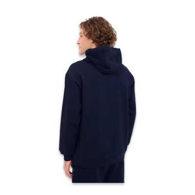 Lumberjack Sn73 1011766330 Basic Hoodie Sweat Lacivert Erkek Sweatshirt - 2