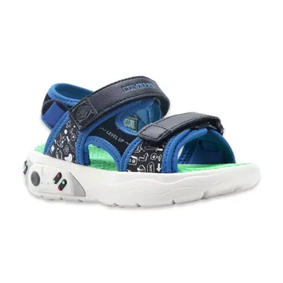 Lumberjack Social 5Fx Günlük Siyah Erkek Çocuk Sandalet - 1