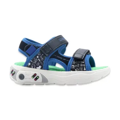 Lumberjack Social 5Fx Günlük Siyah Erkek Çocuk Sandalet - 2