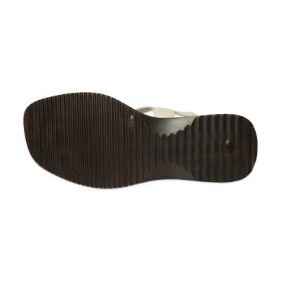 Mammami D26Ys-2915 Günlük Krem Kadın Sandalet - 5