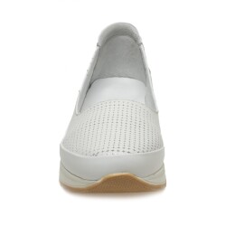 Mammamia D23Ya3250Z Dolgu Topuklu Beyaz Kadın Ayakkabı - 3