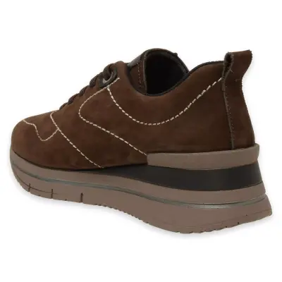 Mammamia D24Ka-3390Z Günlük Nubuk Siyah Kadın Ayakkabı - 4