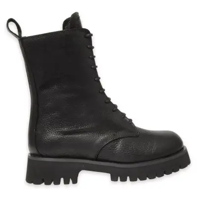 Mammamia D24Kb-4640Z Günlük Siyah Kadın Bot - Mammamia (1)