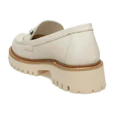 Mammamia D24Ya-3165Z Günlük Kırık Beyaz Kadın Ayakkabı - 4
