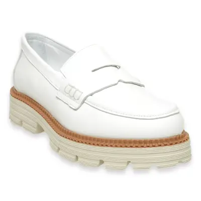 Mammamia D24Ya-3195Z Günlük Beyaz Kadın Ayakkabı 