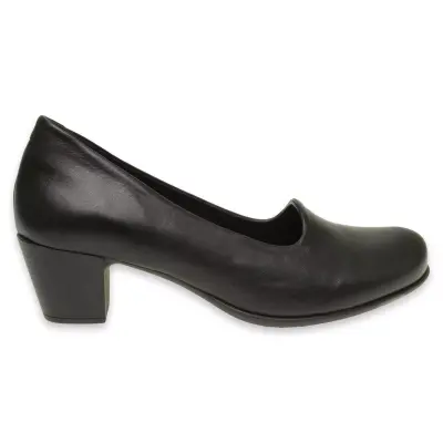 Mammamia D24Ya-3285Z Topuklu Siyah Kadın Ayakkabı - 2