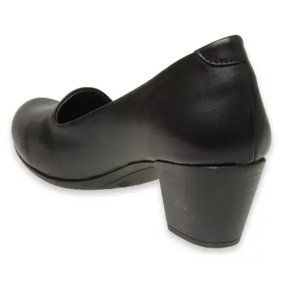 Mammamia D24Ya-3285Z Topuklu Siyah Kadın Ayakkabı - 4