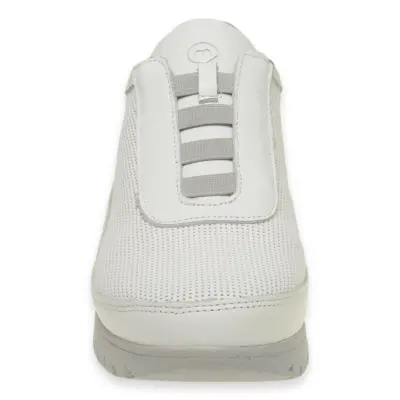 Mammamia D24Ya-3525Z Dolgu Topuk Beyaz Kadın Ayakkabı - 3
