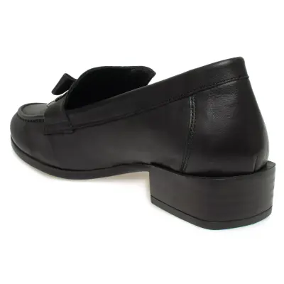 Mammamia D24Ya-3800Z Günlük Siyah Kadın Ayakkabı - 4
